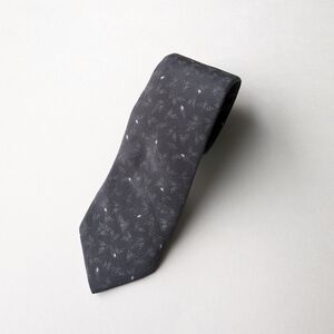 Vintage Pierre Balmain Silk Modern Width Tie Grey Sage Pink Blue - 57"